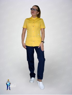 Блуза 334 желтая